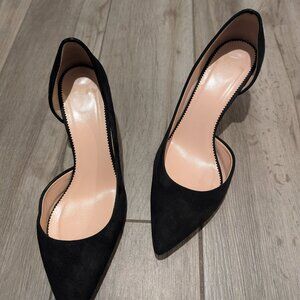 J.Crew Suede D’Orsay Pumps | Made in Italy | Size 9